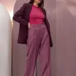 High-Waist Wide-Leg Pants image